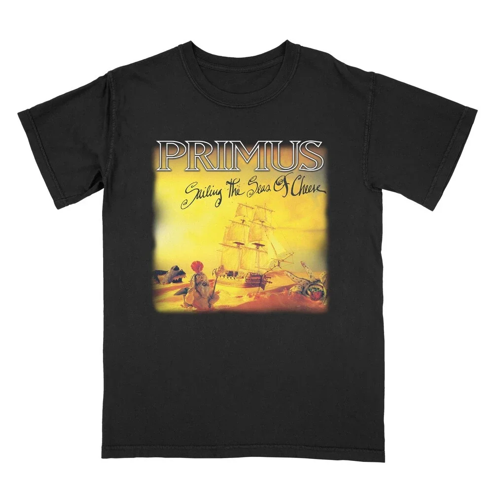 Primus Men's Sea of Cheese Logo T-Shirt X-Large | Officially Licensed